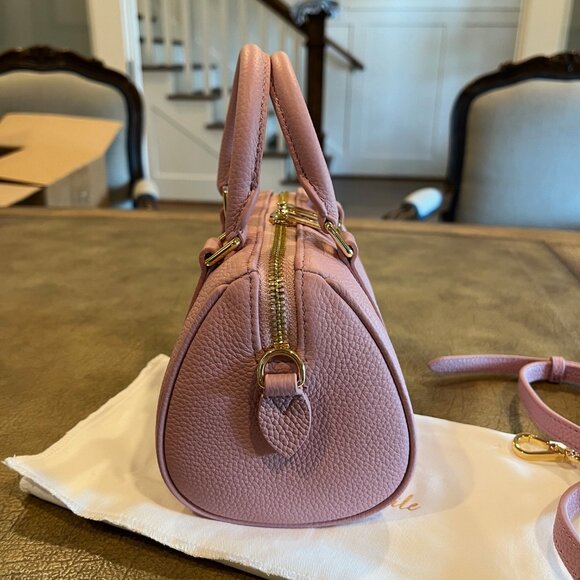 Dress Up Your Purse DUYP Nano Boston Bag - Dusty Pink New - Picture 5 of 9